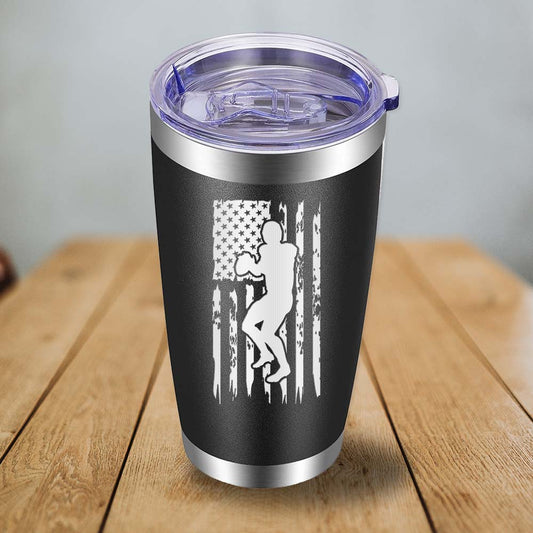 USA Flag Football - 20oz Tumbler