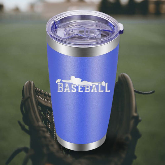 Baseball - Style 1 - 20oz Tumbler