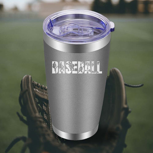 Baseball - Style 2 - 20oz Tumbler