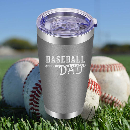 Baseball Dad - Style 2 - 20oz Tumbler