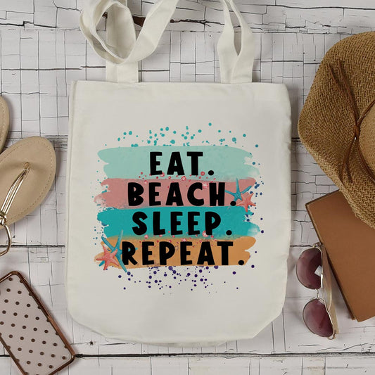 Eat Beach Sleep Repeat - Tote Bag