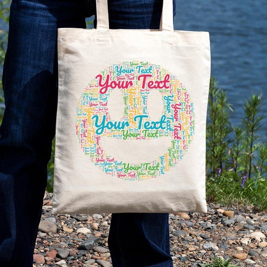 Smiley Word Cloud - Tote Bag