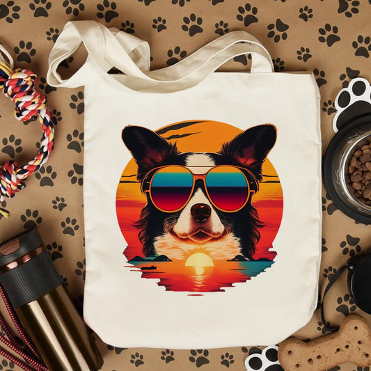 Dog Sunglasses 2 - Tote Bag