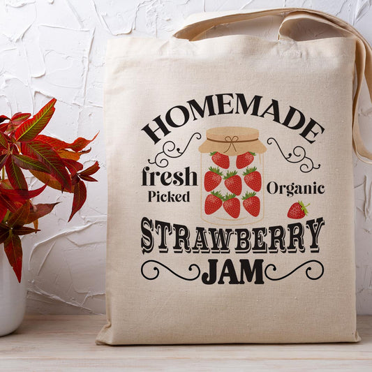 Homemade Strawberry Jam - Tote Bag