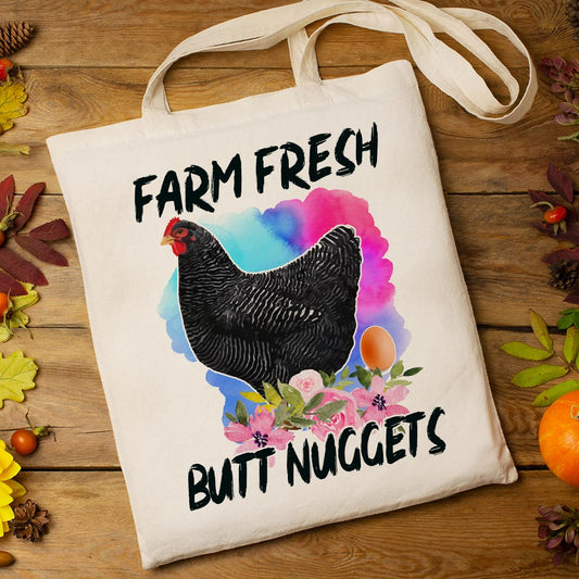 Farm Fresh Butt Nuggets - Tote Bag