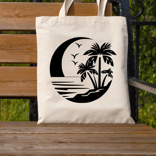 Beach Scene - Tote Bag