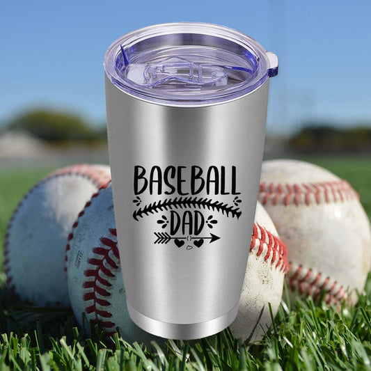 Baseball Dad - Style 1 - 20oz Tumbler