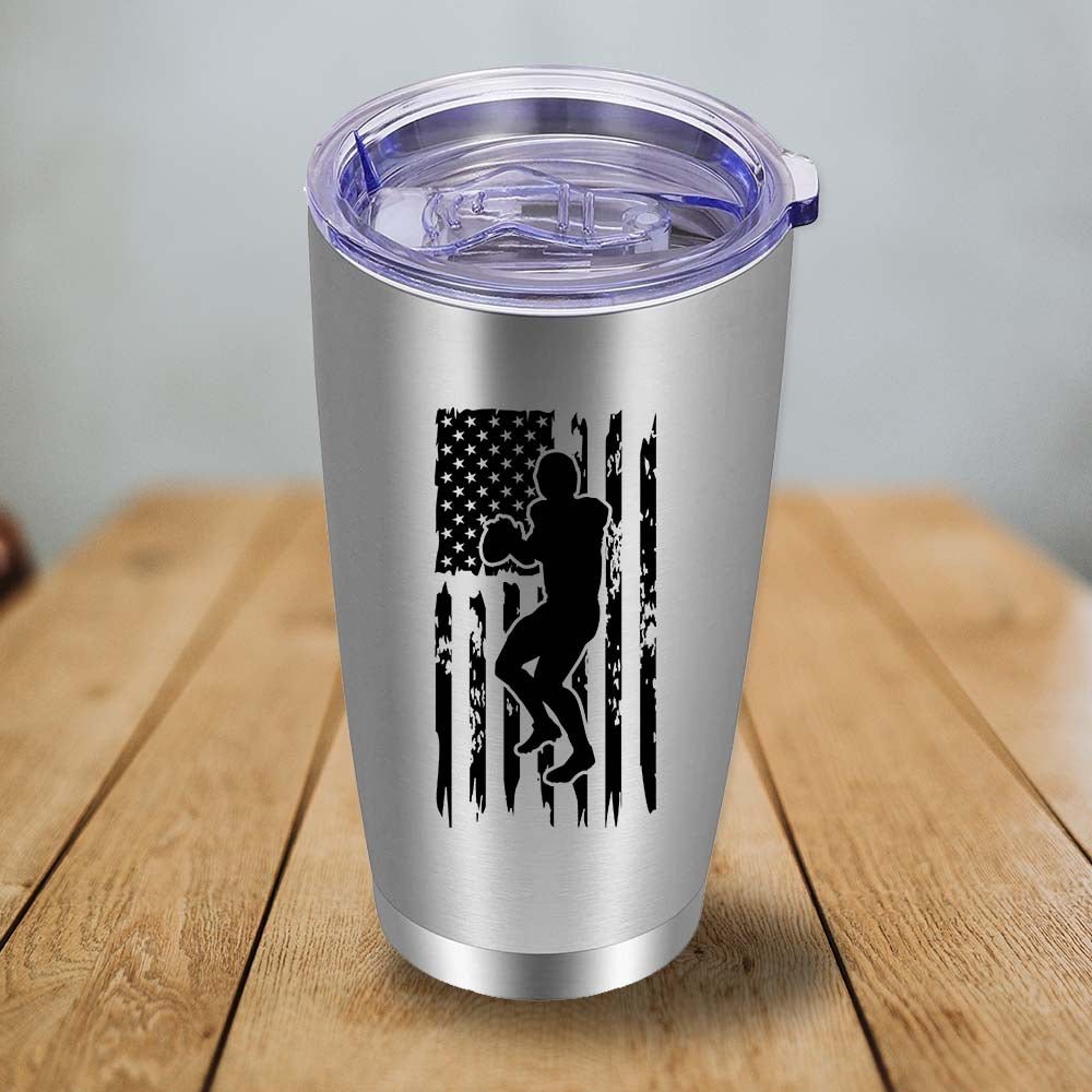 USA Flag Football - 20oz Tumbler