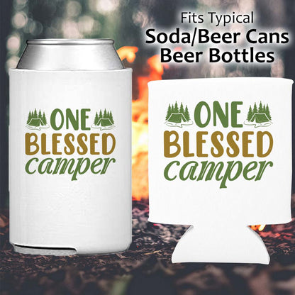 One Blessed Camper - Koozie