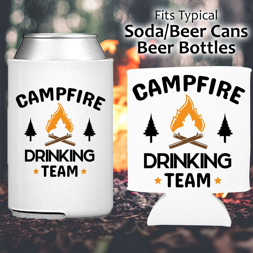 Campfire Drinking Team - Koozie