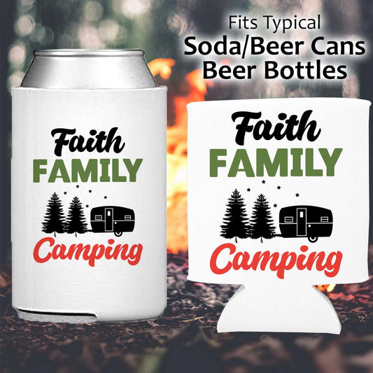 Faith Family Camping - Koozie