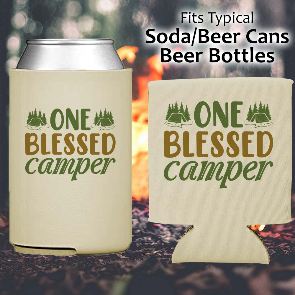 One Blessed Camper - Koozie