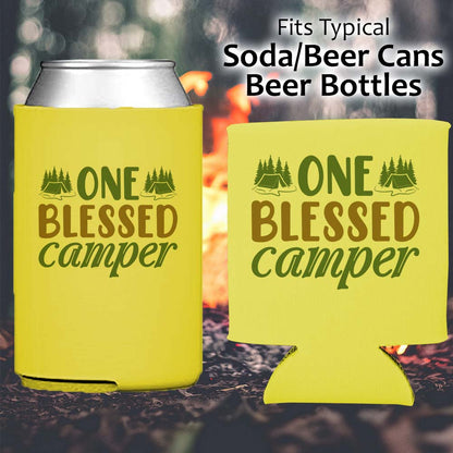 One Blessed Camper - Koozie