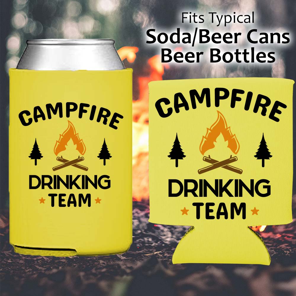 Campfire Drinking Team - Koozie