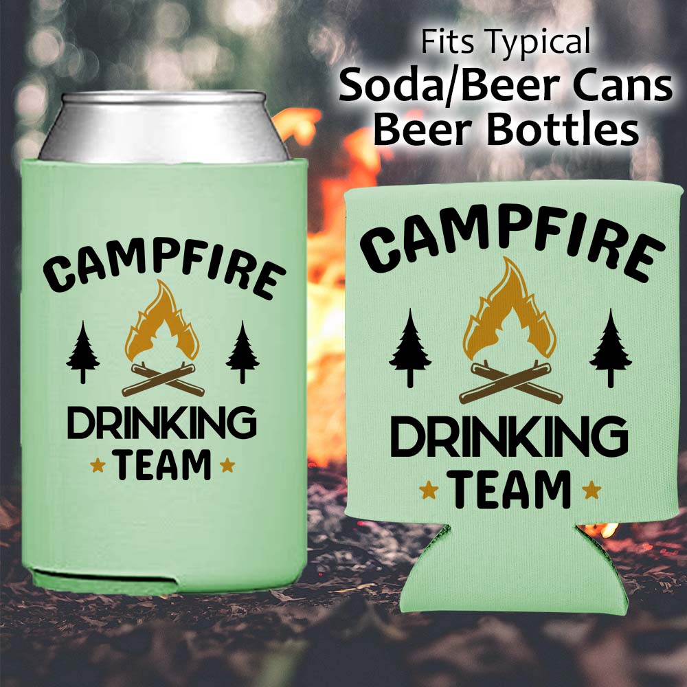 Campfire Drinking Team - Koozie