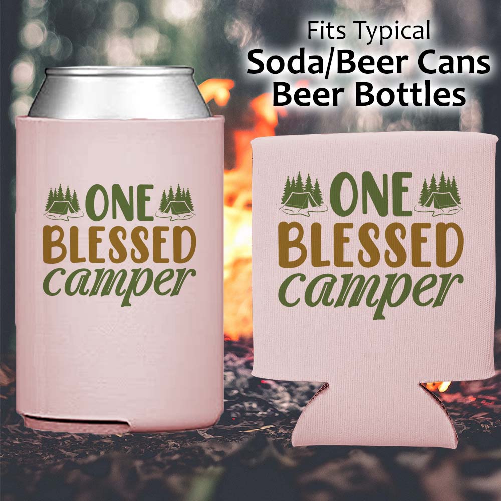 One Blessed Camper - Koozie