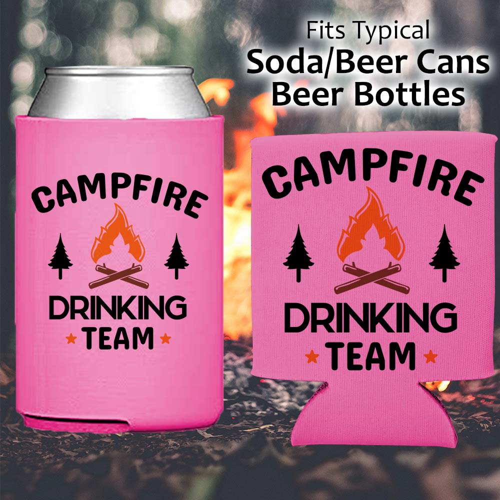 Campfire Drinking Team - Koozie