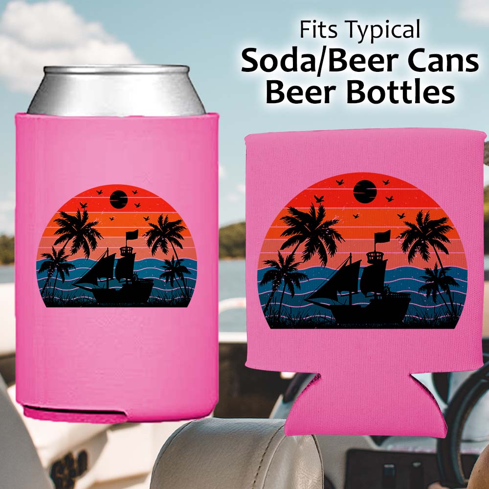 Boating Sunset- Koozie