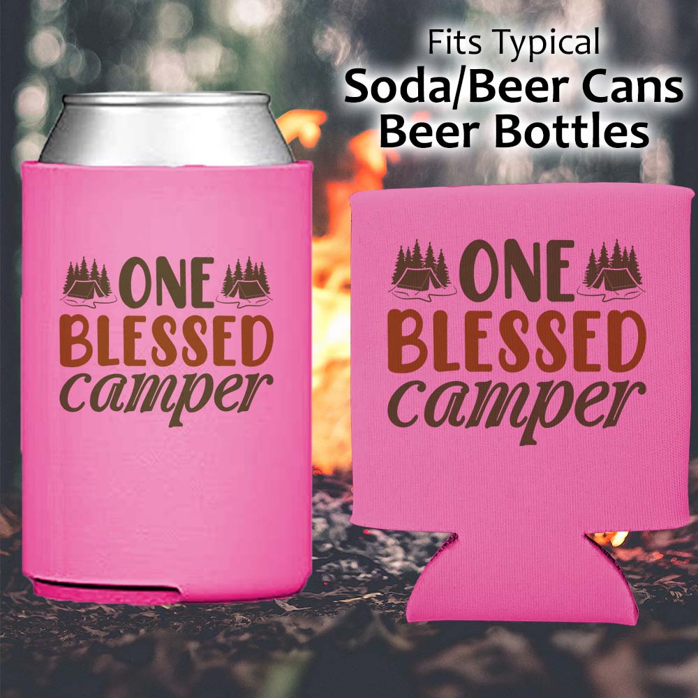 One Blessed Camper - Koozie