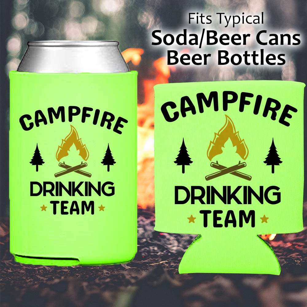 Campfire Drinking Team - Koozie