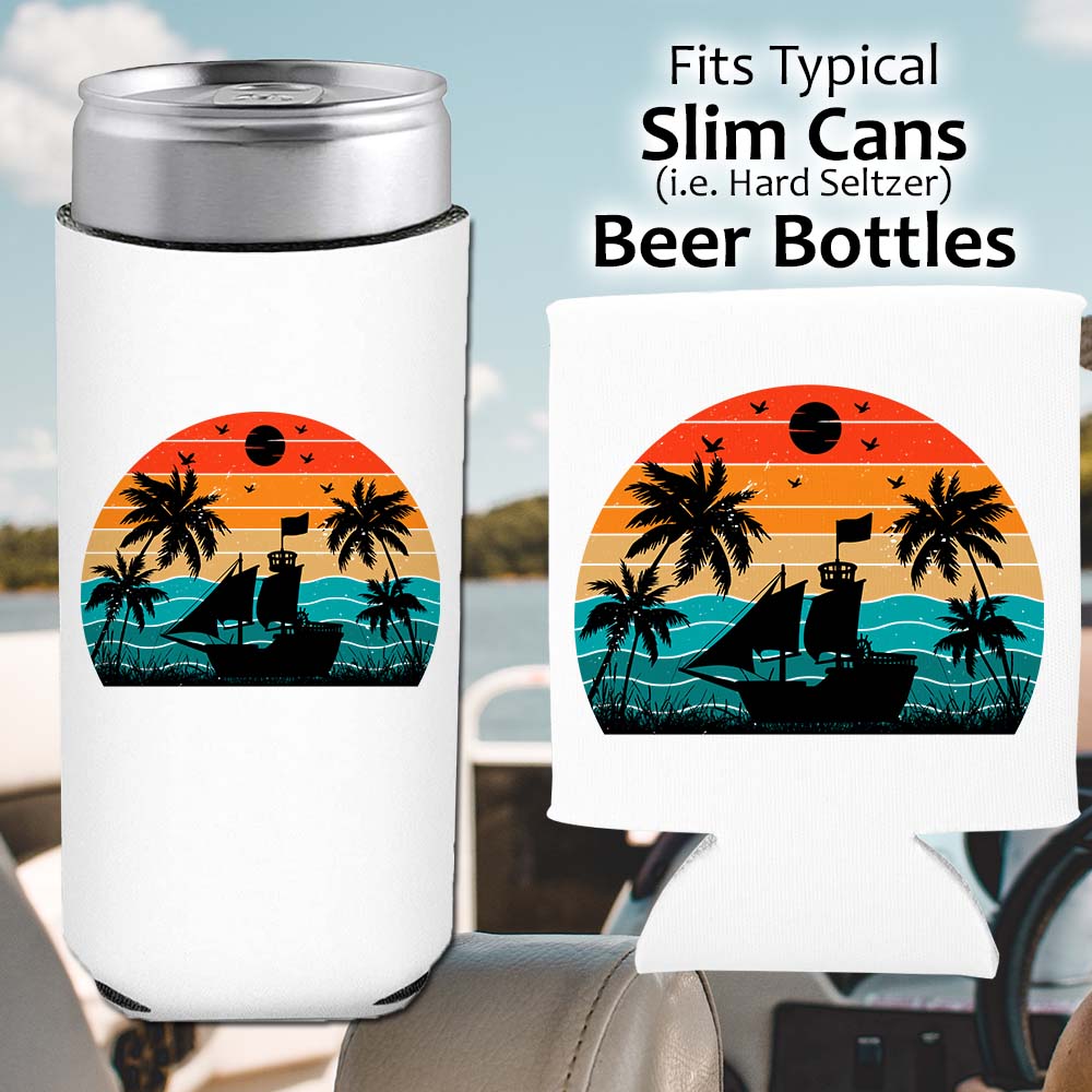 Boating Sunset- Koozie