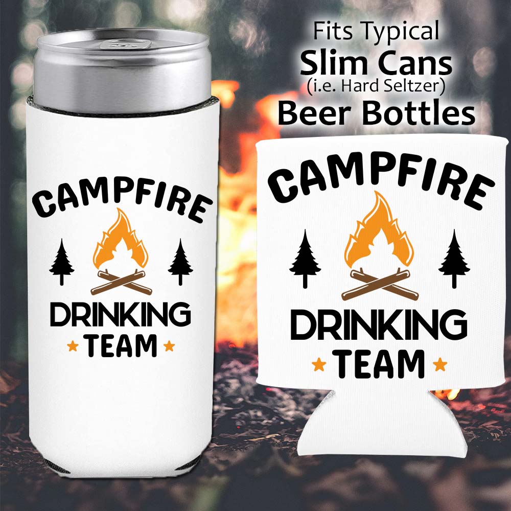 Campfire Drinking Team - Koozie