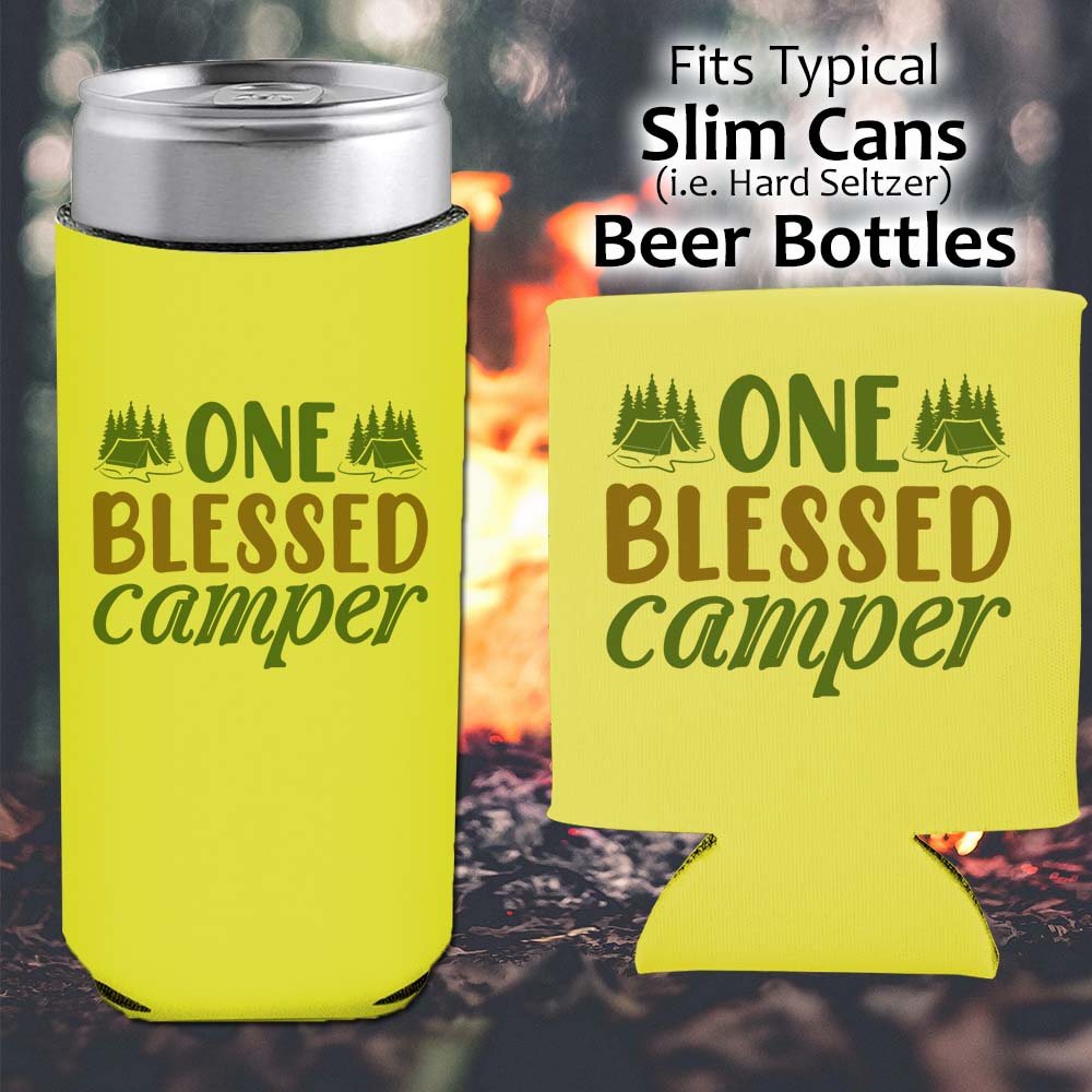 One Blessed Camper - Koozie