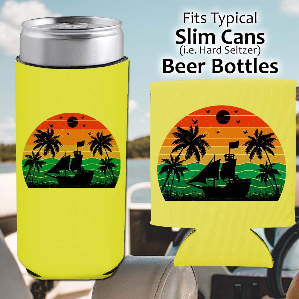 Boating Sunset- Koozie