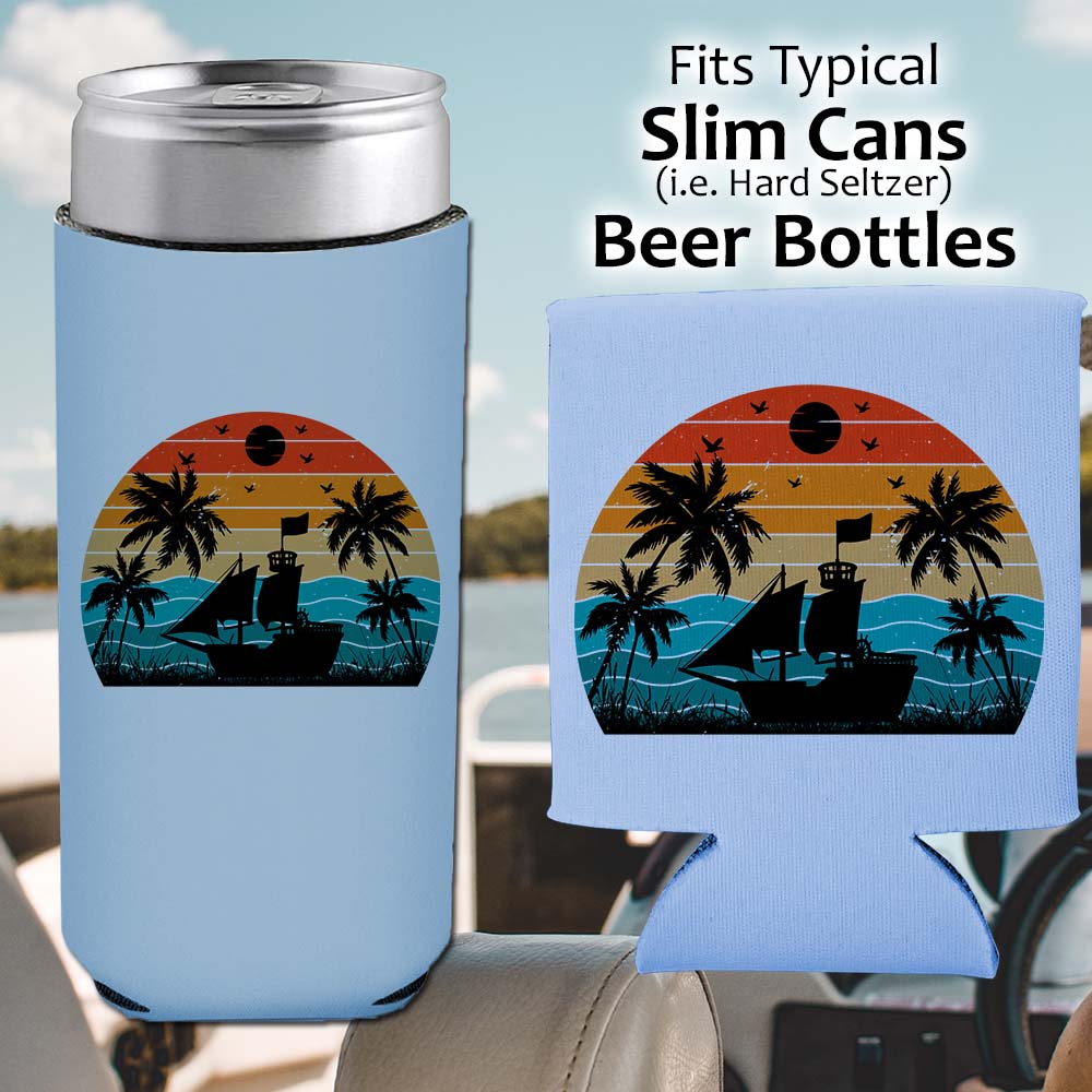 Boating Sunset- Koozie