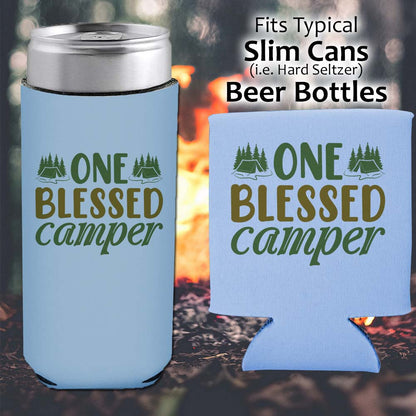 One Blessed Camper - Koozie