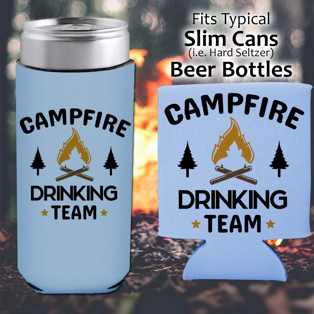 Campfire Drinking Team - Koozie