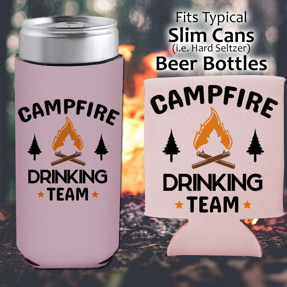 Campfire Drinking Team - Koozie