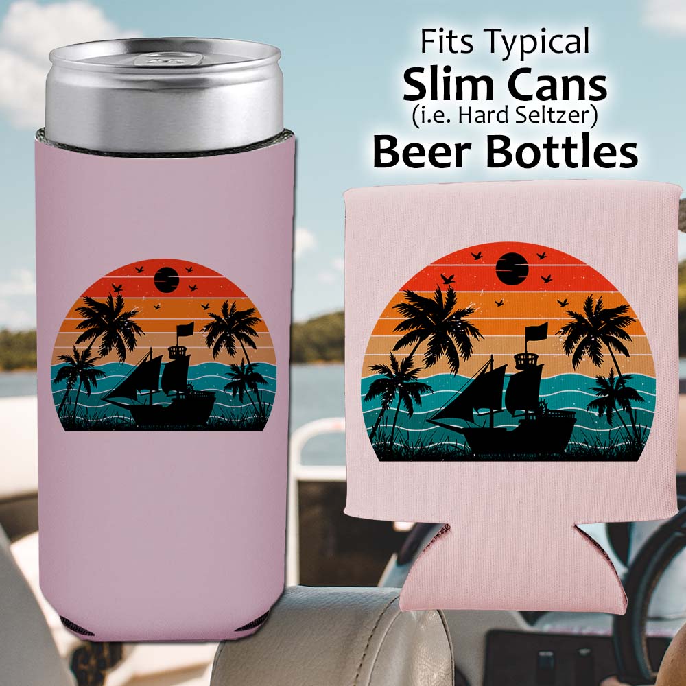 Boating Sunset- Koozie