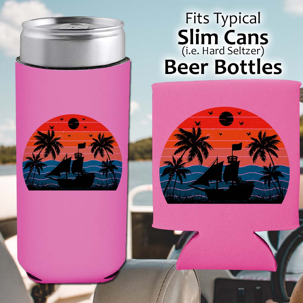 Boating Sunset- Koozie