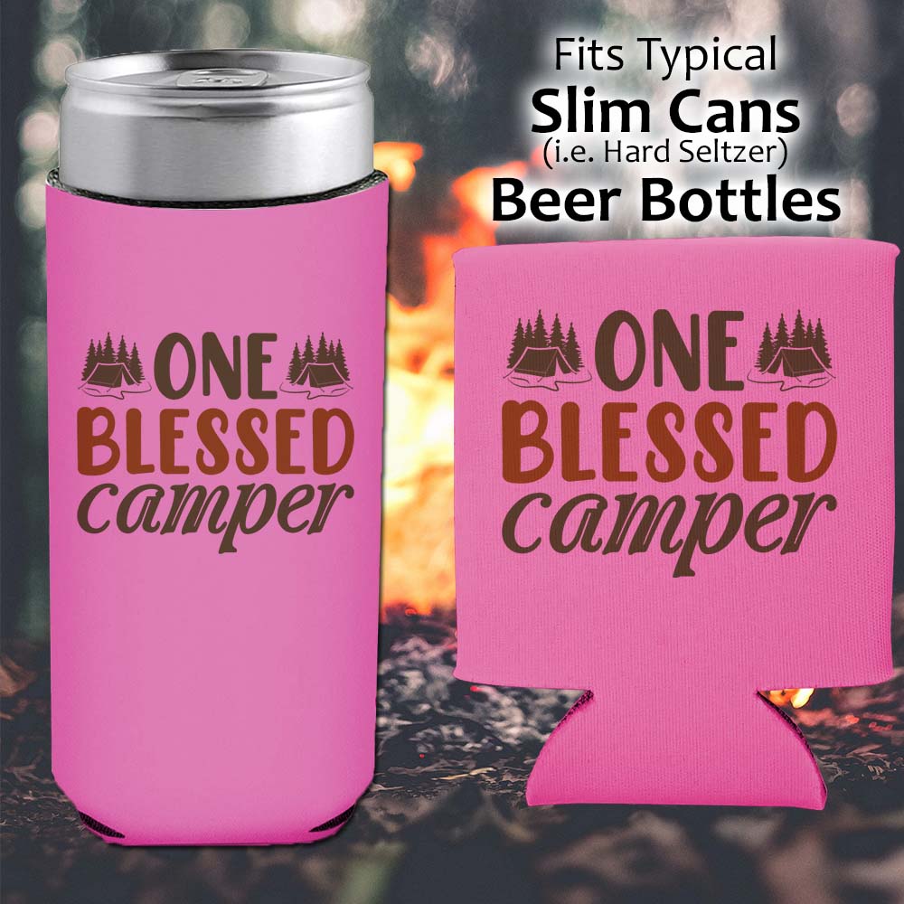 One Blessed Camper - Koozie