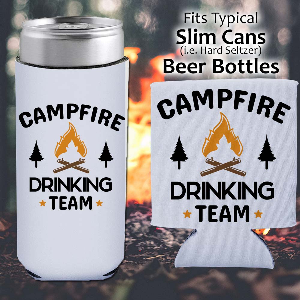 Campfire Drinking Team - Koozie