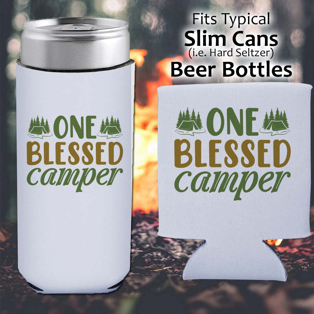 One Blessed Camper - Koozie