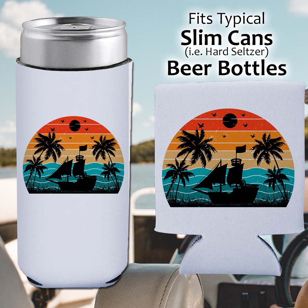 Boating Sunset- Koozie