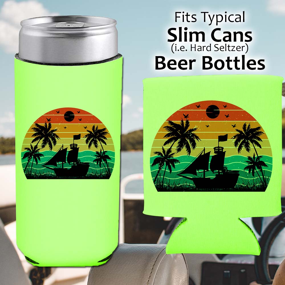 Boating Sunset- Koozie