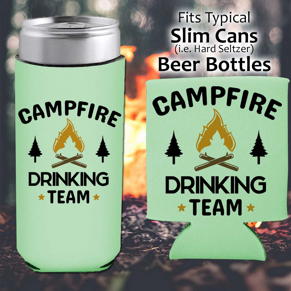 Campfire Drinking Team - Koozie