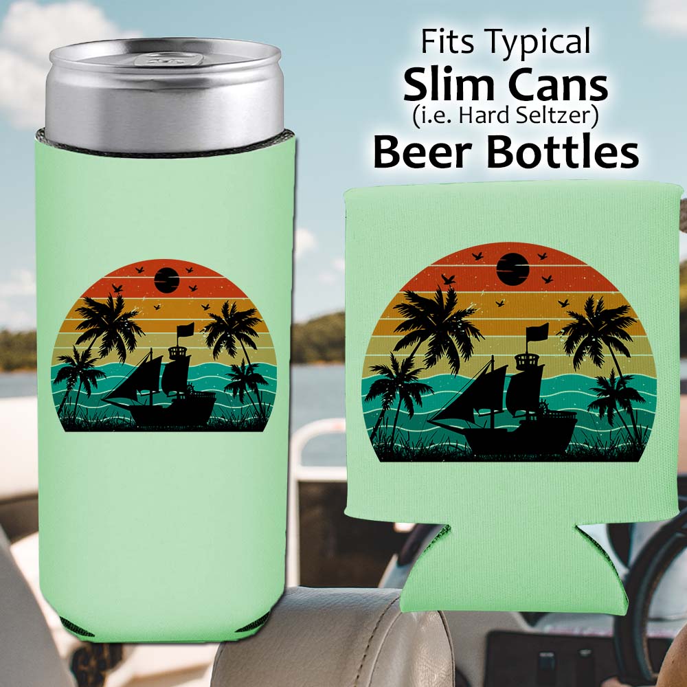 Boating Sunset- Koozie