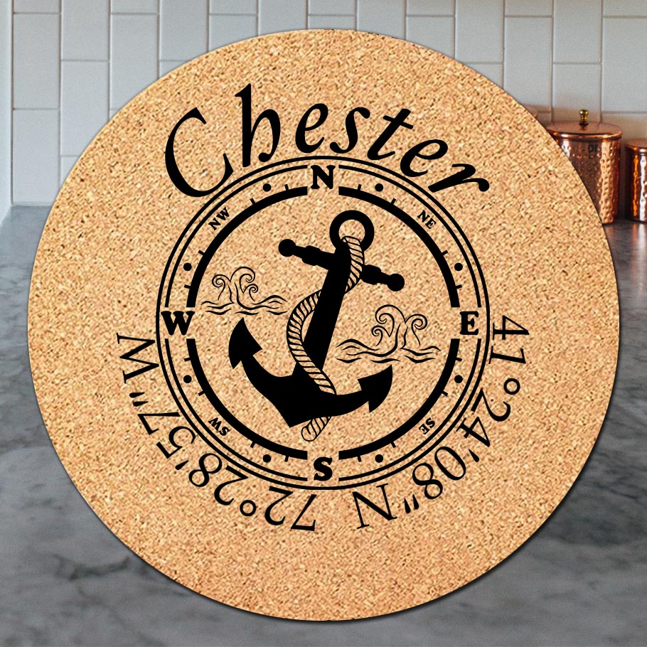 Chester Anchor Compass - Trivet