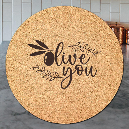 Olive You - Trivet