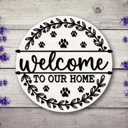 Welcome to Our Home - Paws