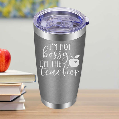 I'm not Bossy, I'm the Teacher - 20oz Tumbler