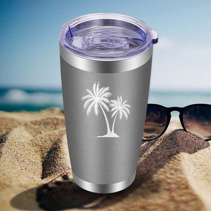 Two Palm Trees - 20oz Tumbler