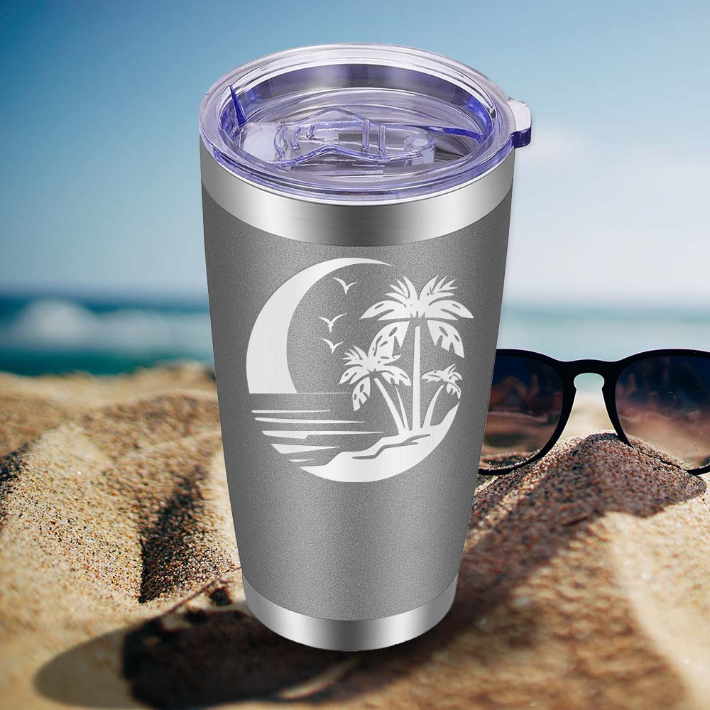 Beach Scene - 20oz Tumbler