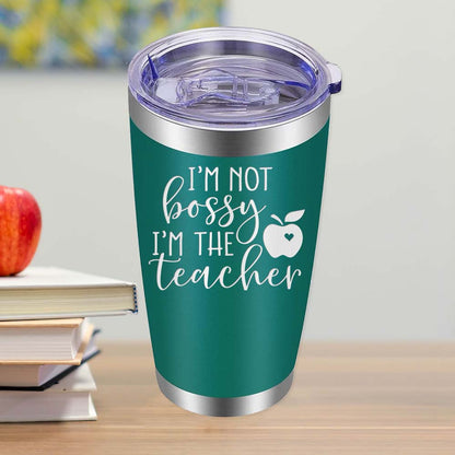 I'm not Bossy, I'm the Teacher - 20oz Tumbler