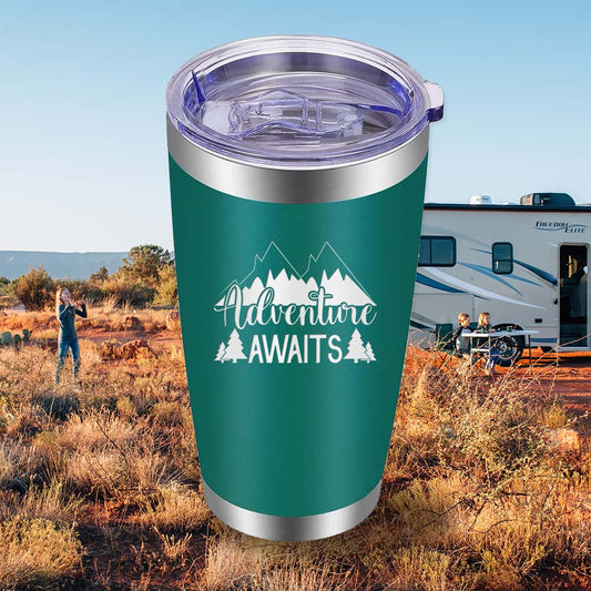 Adventure Awaits - 20oz Tumbler