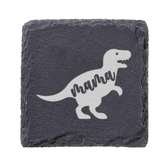 Mamasaurus Slate Coaster